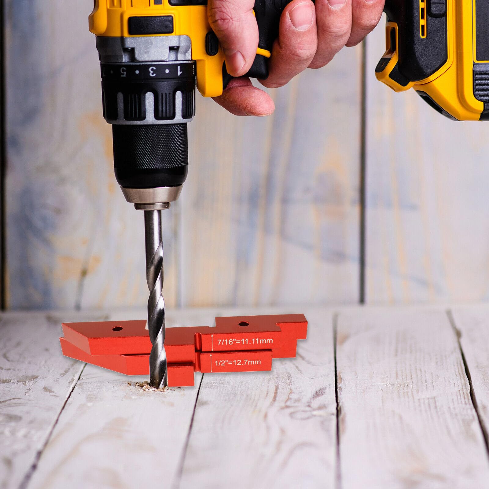 Ubxvamm 7Pcs Router Table Setup Rod Aluminum Precisions Setup Blocks Height Gauge Set for Router Accessories Angled Woodworking