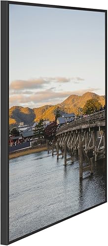 Vista 39 de Frametory, Marco de fotos de aluminio de 18 x 24 pulgadas, parte delantera de cristal real, para fotos de 18 x 24 pulgadas, para pared, marco