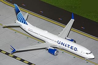 G2UAL1256 United Airlines Boeing 737 MAX 9 N37555; Scale 1:200