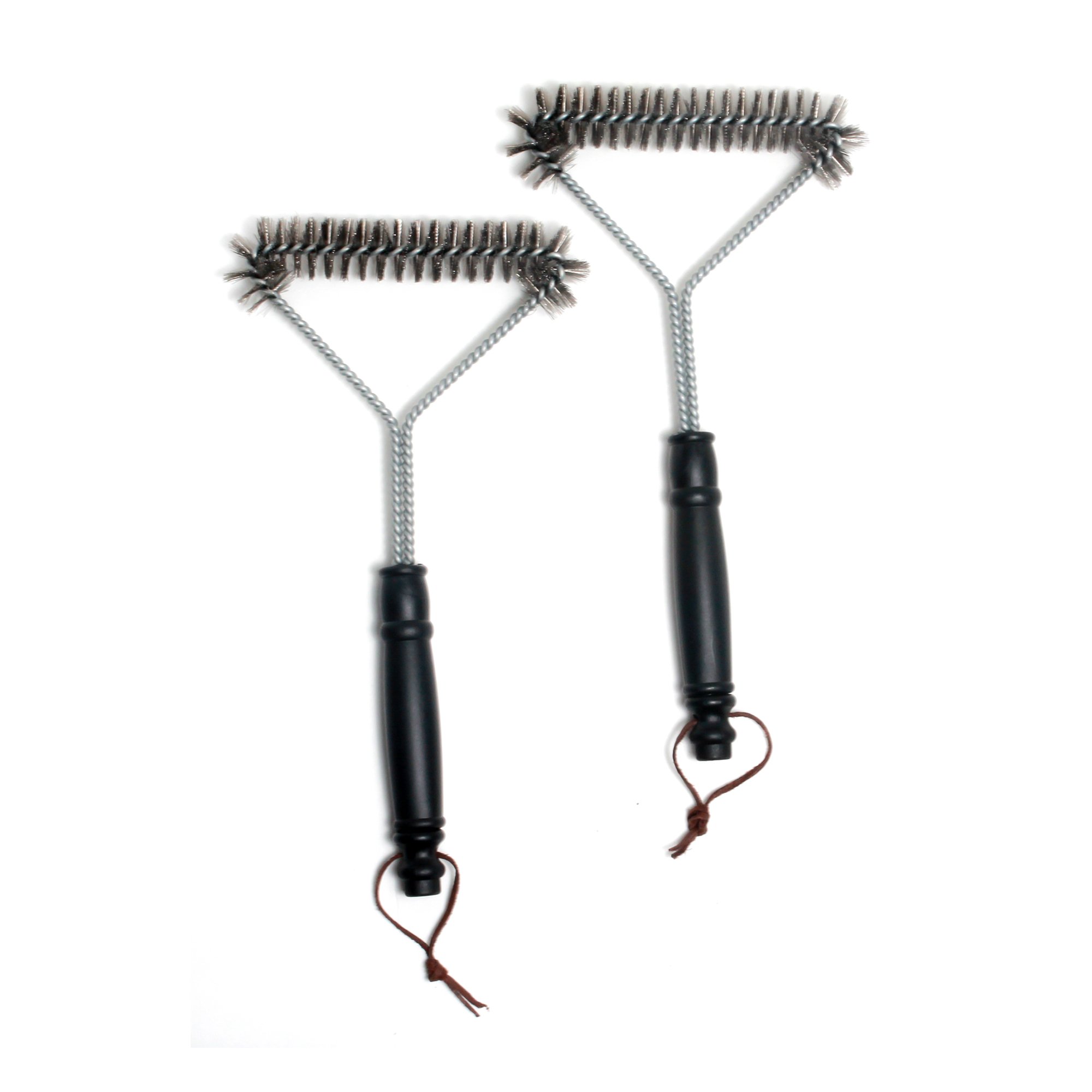 Innovia Imports Handy Brush (Set of 2) grill cleaner, Black