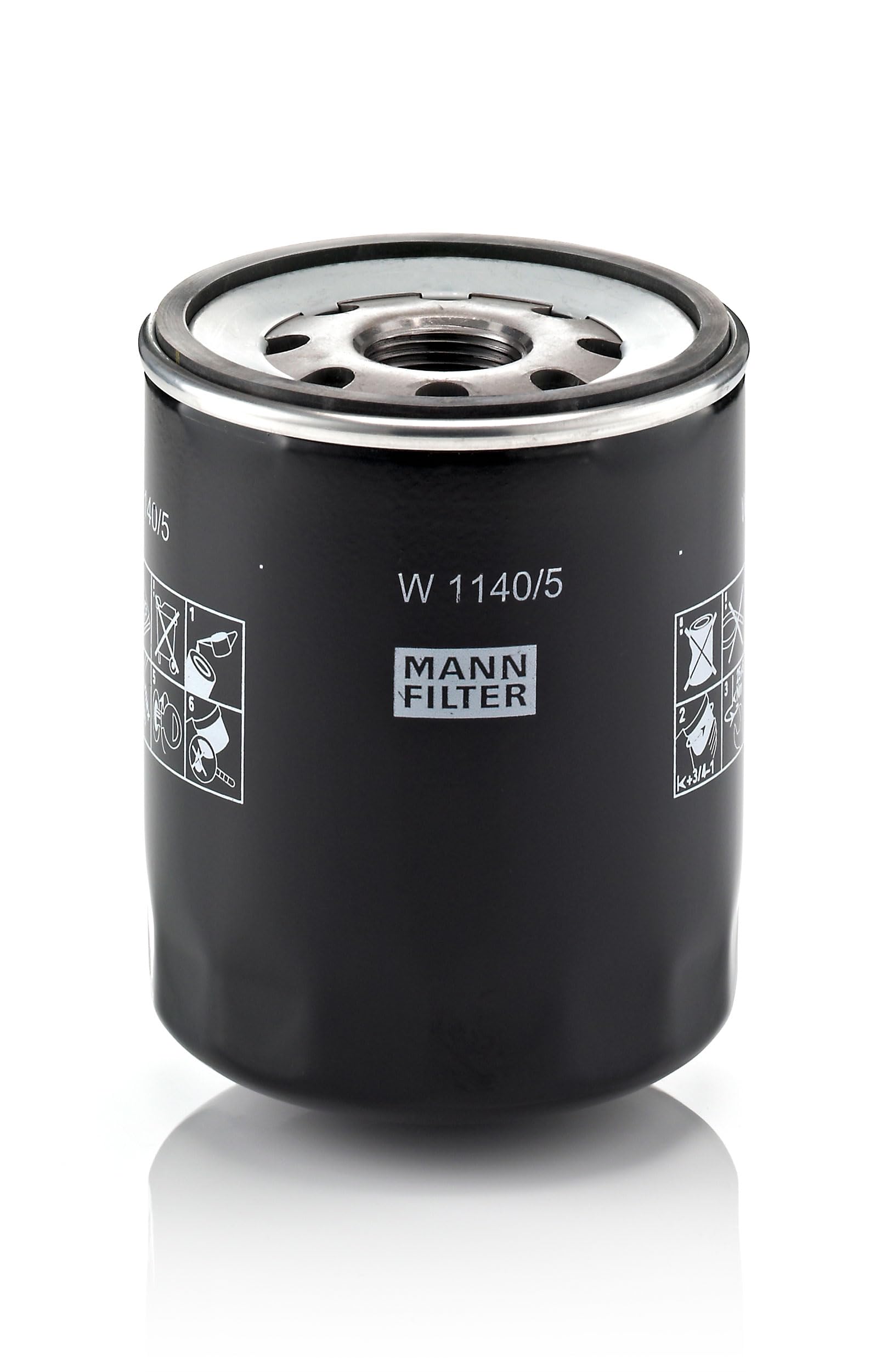 MANN-FILTER oil filter W 1140/5 1 piece