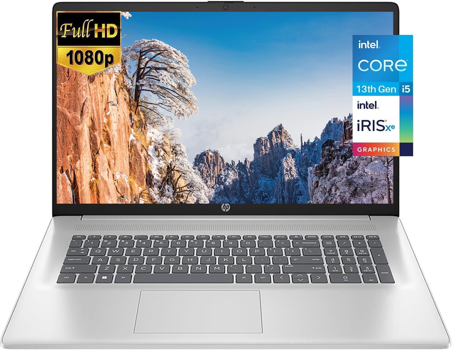 Amazon.com: HP 17.3 Inch FHD Laptop for Business and Office, Intel Core ...