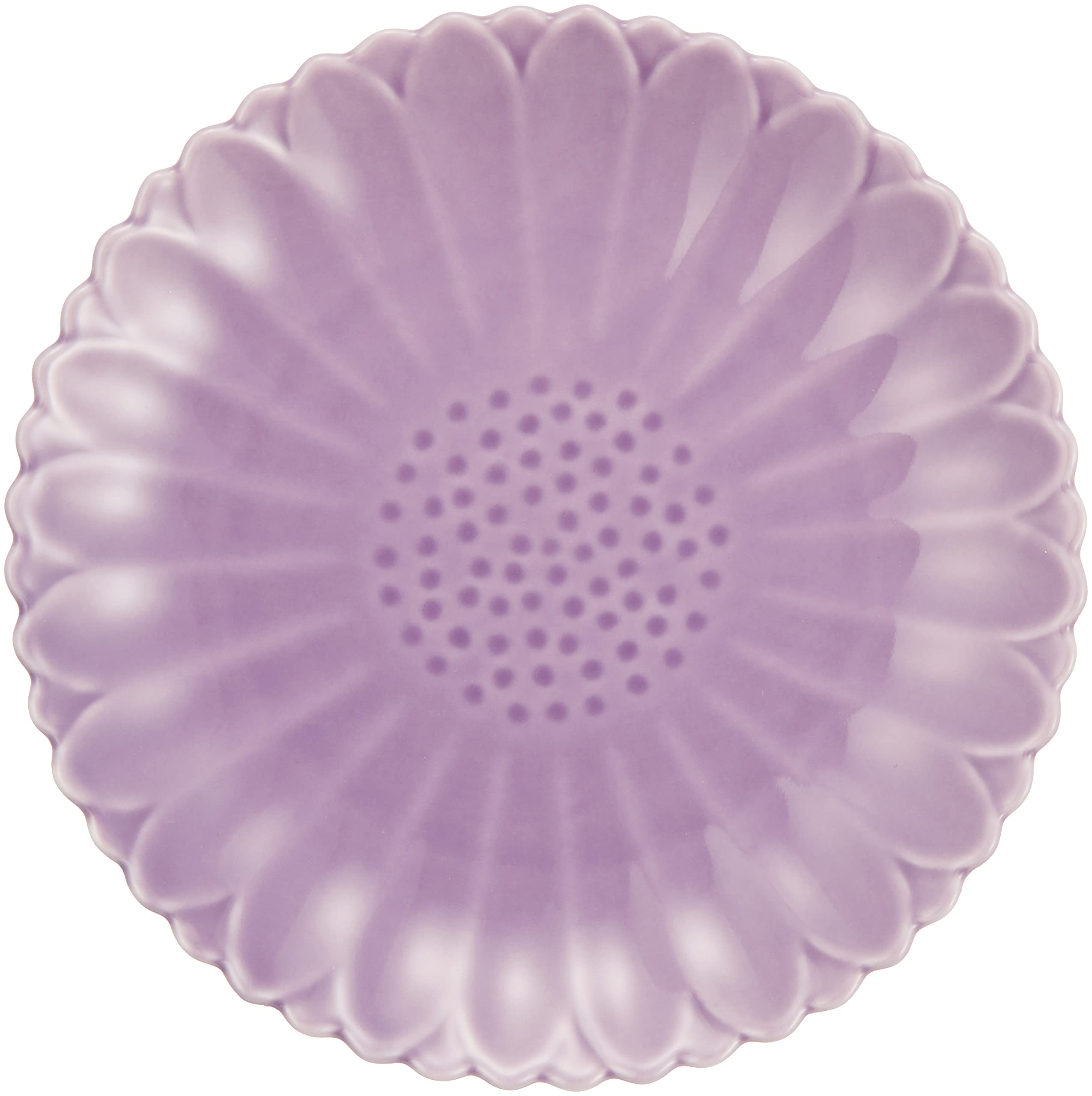 Hasami Porcelain (Ishimaru Ceramics) Hasamiyaki Plate Dish S Approx. 13cm Marigold Purple Made in Japan 323090522 : Home & Kitchen