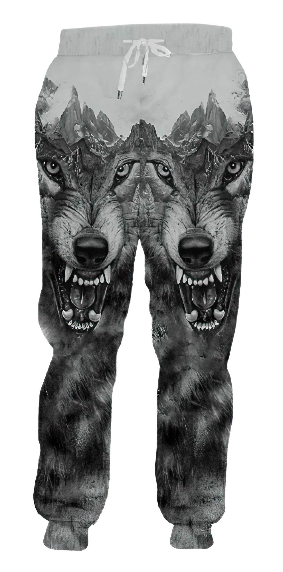 Unisex Hipster 3D Sweatpants Casual Sweat Pants Fitness Sportwear