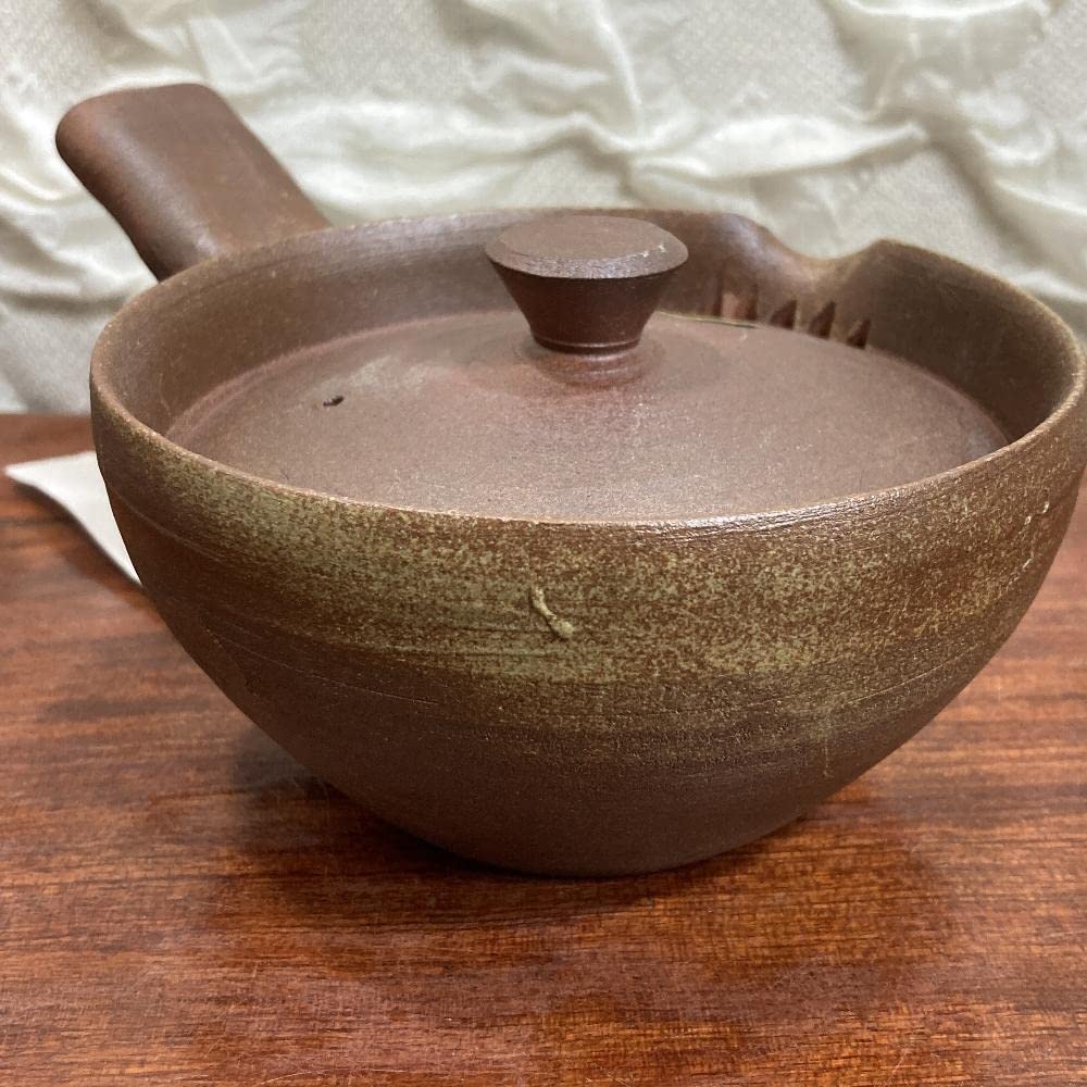 Amazon.co.jp: 清水焼 河島浩三 作焼〆 急須 : ホーム＆キッチン