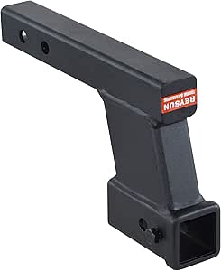 Amazon.com: REYSUN 864129 Trailer Hitch Riser with 6-1/4 inch Rise/Drop ...
