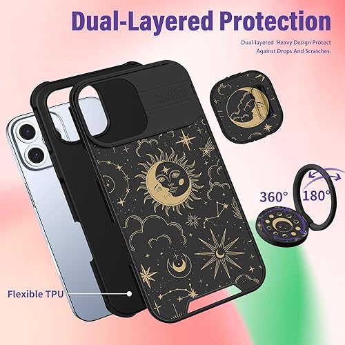 Miniatura 47 de Funda 2 en 1 para iPhone 11 para mujer, linda funda para teléfono para niñas, diseño de mariposas y flores, diseño Kawaii bonito y único con funda