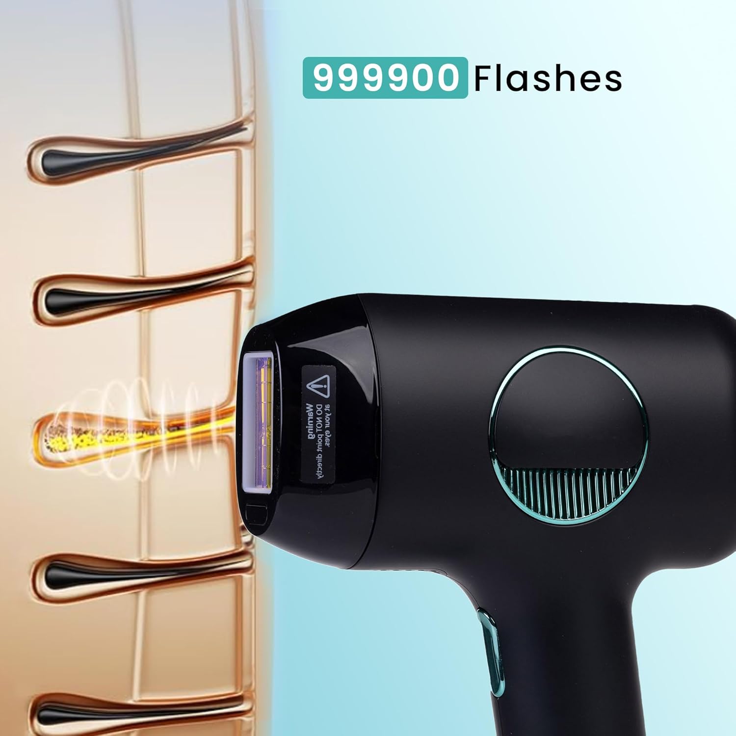 IPL Hair Removal, DermRays Laser Hair Removal, Permanent Reduction in Hair Regrowth for Women and Men, IPL Suitable for Skin Tone 1-5 - Image 7