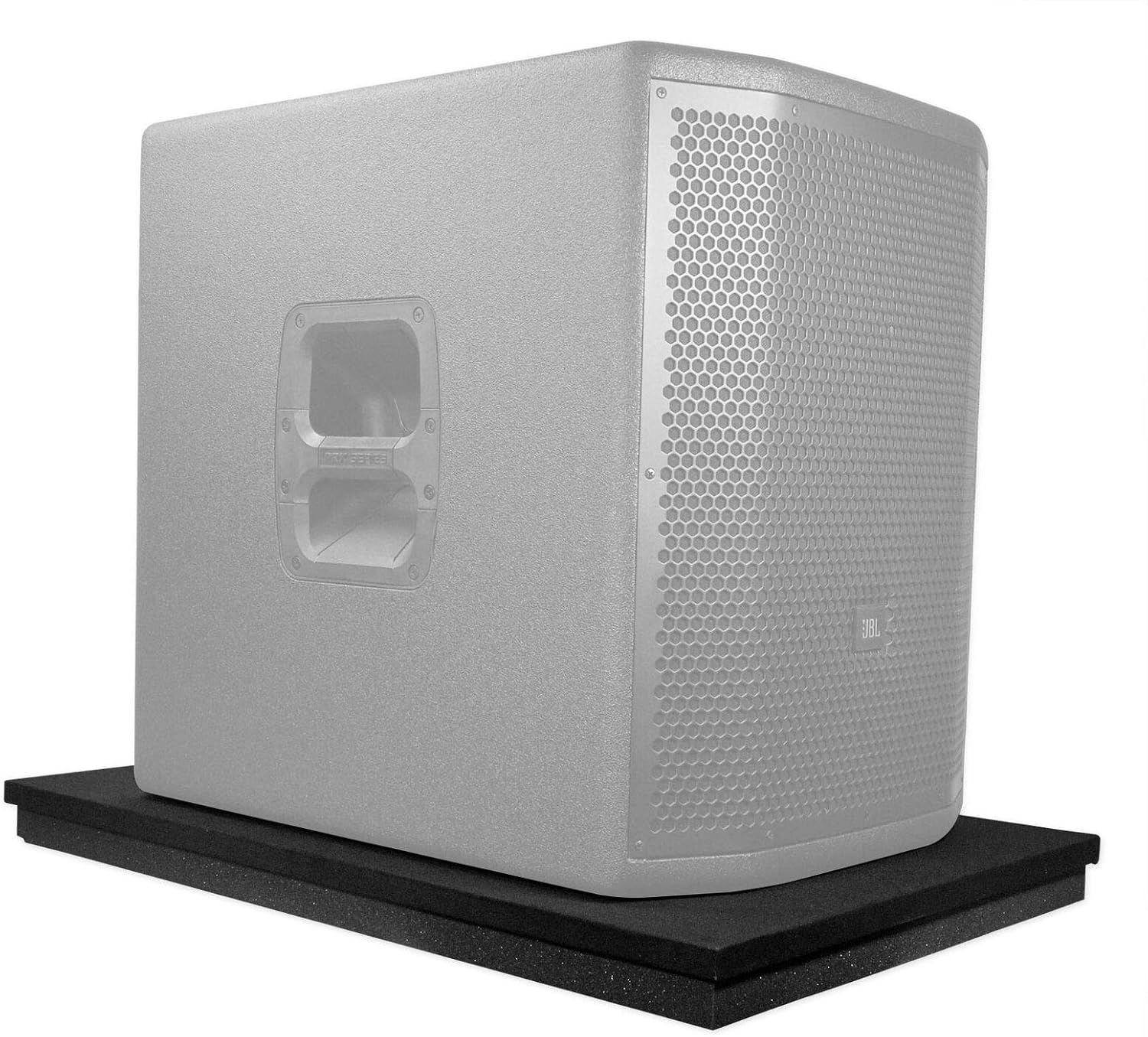 Rockville ISO 12-18 Isolation Platform Acoustic Riser Pad for 12"/15"/18" Subwoofers, Vibration Reduction, Bass Clarity, Non-Slip Design, for Home Theater and Studio Audio