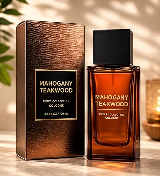 Mahogany Teakwood Cologne Body Spray for men 3.4 fl oz