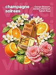 Vilicci Voiture Air Freshener, Champagne & Soirees Scent, Fragrance de voiture longue durée, Vegan & Huile sans cruauté ingrédients, Odor Eliminator voiture parfum nouveau parfum