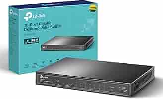 ルーター・ネットワーク機器 TP-Link 10-Port PoE Switch TL-SG1210P TL-SG1210P | 10-Port Gigabit Desktop Switch with 8-Port PoE+