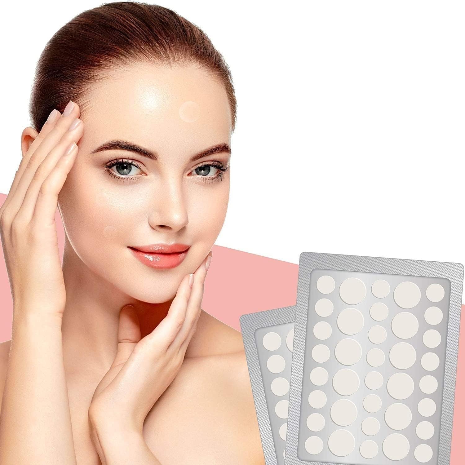 Makena Acne Pimple Patch | 36 Hydrocolloid Waterproof Patches | For Active Surface Acne | Absorbs Pimple Overnight, Reduces Excess Oil | For All Skin Types