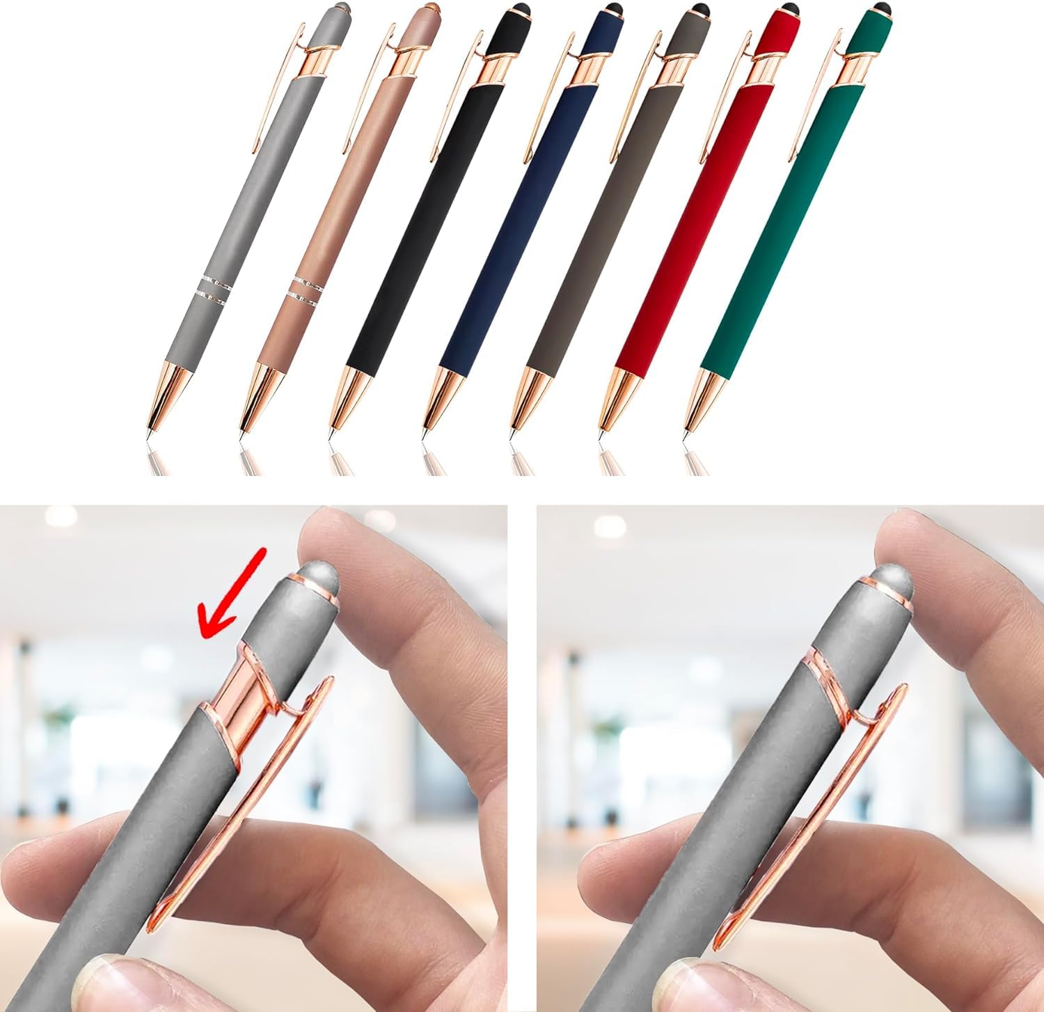 Penna Personalizzata Incisione con Testo – Colori Eleganti o Pastello – Regalo di Coppia