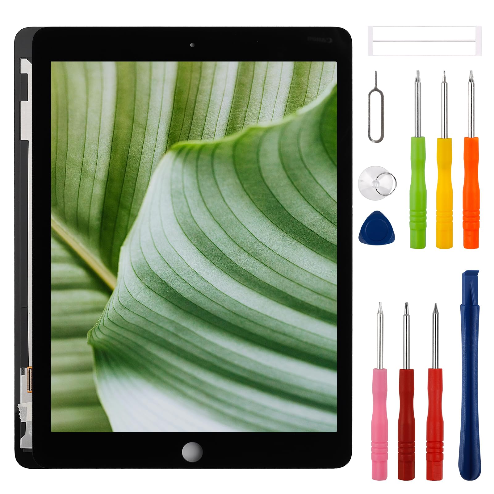 Écran tactile LCD pour iPhone X avec kit d'outils de réparation complet noir