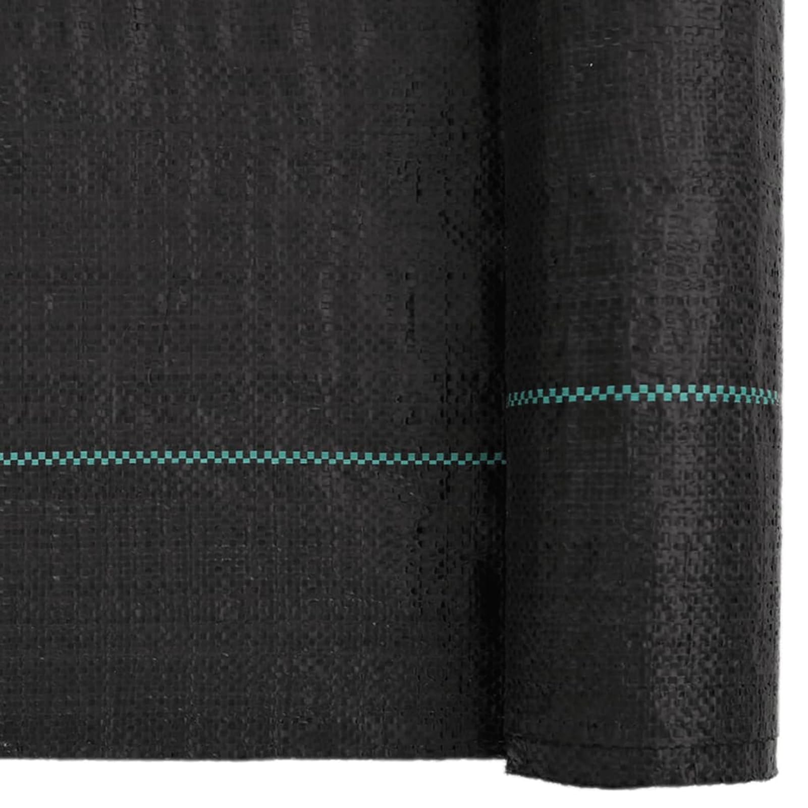 Homgoday Unkrautvlies 2x50 m Schwarz PP Unkrautfolie Gartenvlies Mulchvlies Unkrautschutz UV-stabilisiert wasserdurchlässig für Garten Landschaftsbau Hochbeet Kiesweg Terrasse 4005195
