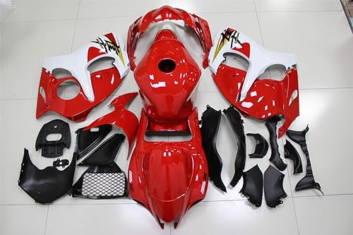 Miniatura 2 de Carenado completo de plástico rojo y blanco para Suzuki 2008-2019 GSXR 1300 Hayabusa Gen2 inyección ABS Carrocería nuevo mercado de accesorios Kit