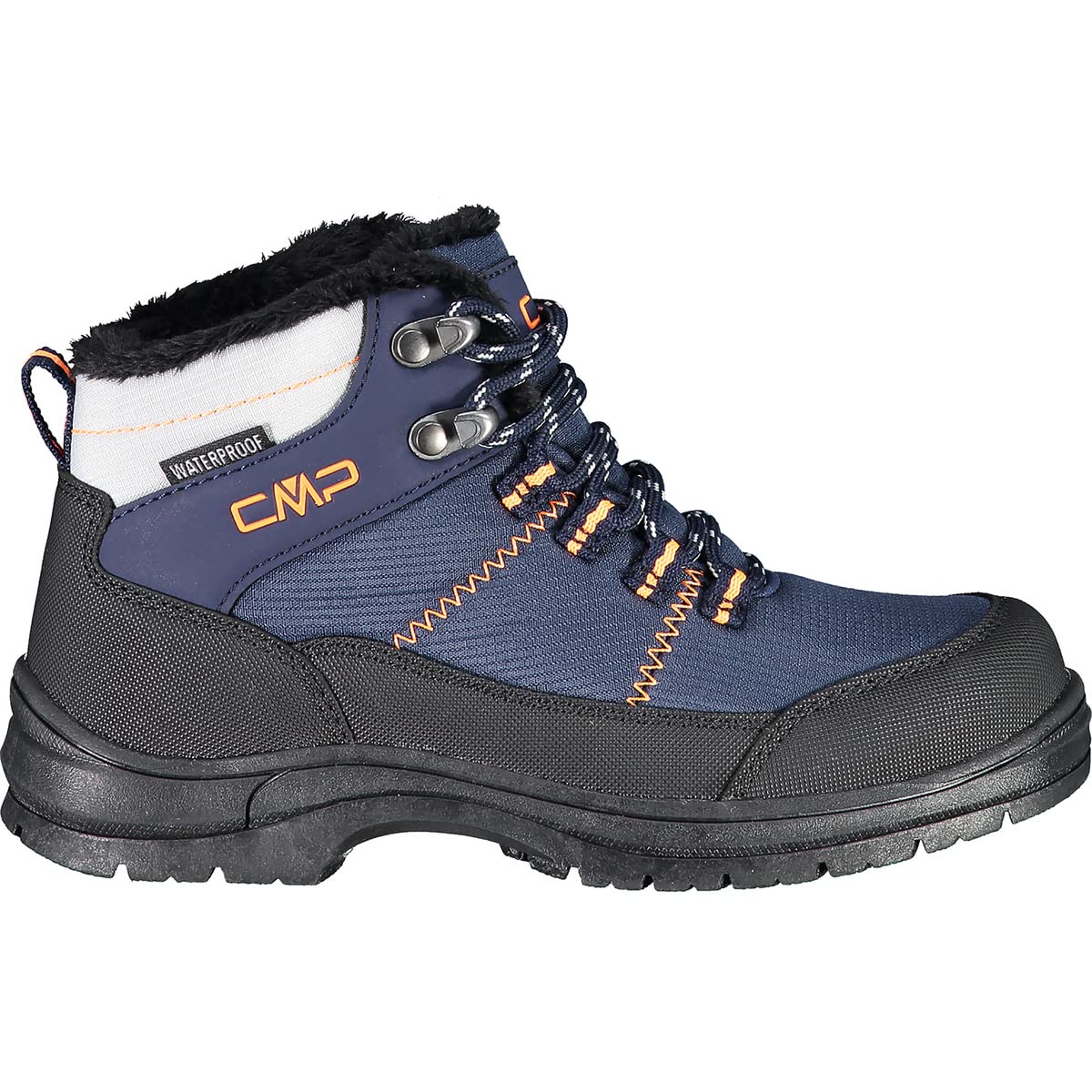 CMP Unisex Children's Annuuk Snow Boot WP, Black Blue, 6