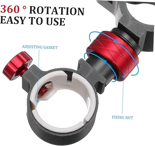 Miniatura 7 de BESPORTBLE Abrazadera para silla de pesca, clip de montaje de paraguas para silla de pesca al aire libre para playa