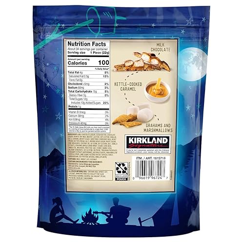 Miniatura 8 de Kirkland Signature S'more - Clúster de caramelo, 26.3 onzas