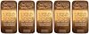 5 x 1 Kilo China Panda Mint Copper Cast Bar 999 Fine 5 kg Kilogram Bullion 1000g Ingot