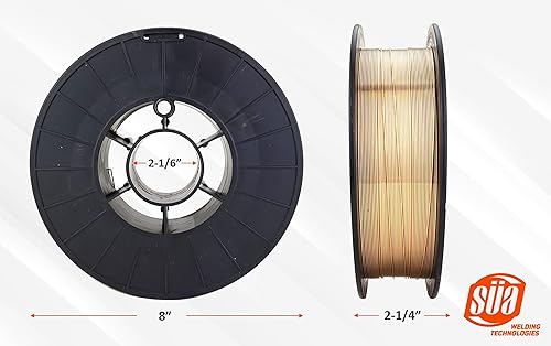 Miniatura 3 de SÜA - Alambre MIG de bronce de silicona ERCuSi-A, 10 libras x 0.030 pulgadas, carrete