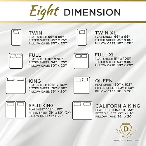 Miniatura 2 de Juego de sábanas de 3 piezas de damasco 100% microfibra de damasco tamaño individual XL, suave y cómodo, tamaño individual extra largo, bolsillo