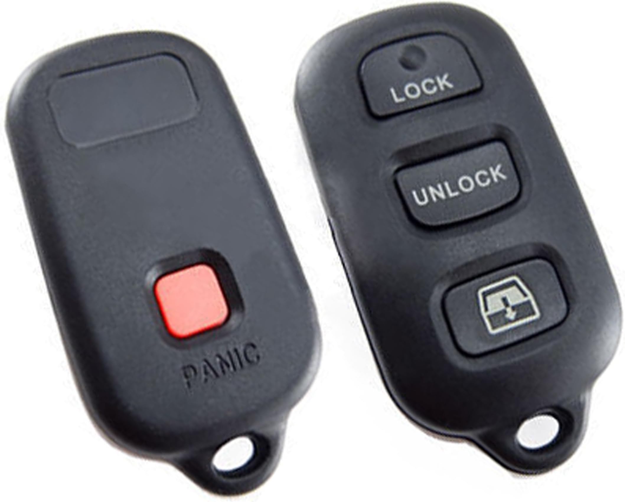 For 2001-2008 TOYOTA Sequoia New 4 Buttons Replacement Remote Entry Keyless Key Fob Shell Case(3BT+Panic)No chips Inside