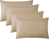 Vista 124 de Southshore Fine Linens® - Vilano® Springs - Par de fundas de almohada plisadas, color verde azulado, estándar (Queen)