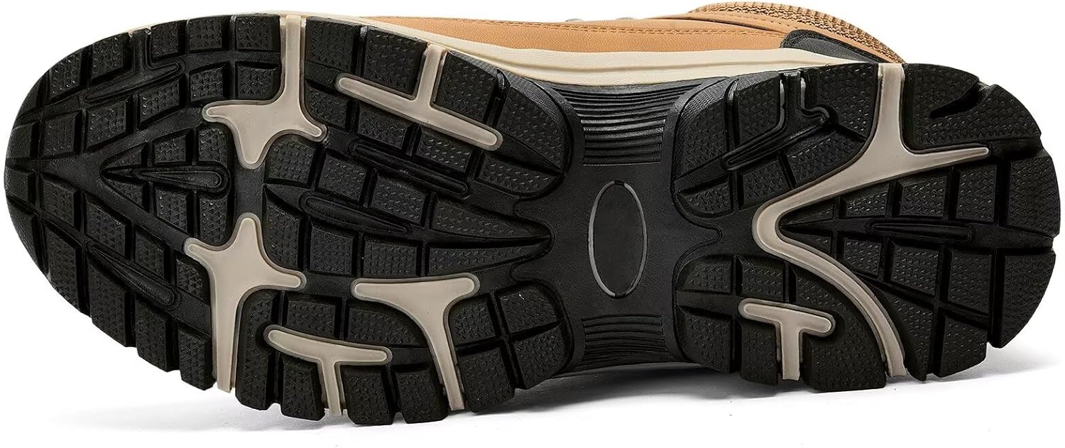 Mens Snow Boots Anti-Slip Winter Boot Fur Lined Hiking Boots Water Resistant Outdoor Warm Comfort Camping Backpacking Shoes - Image 6