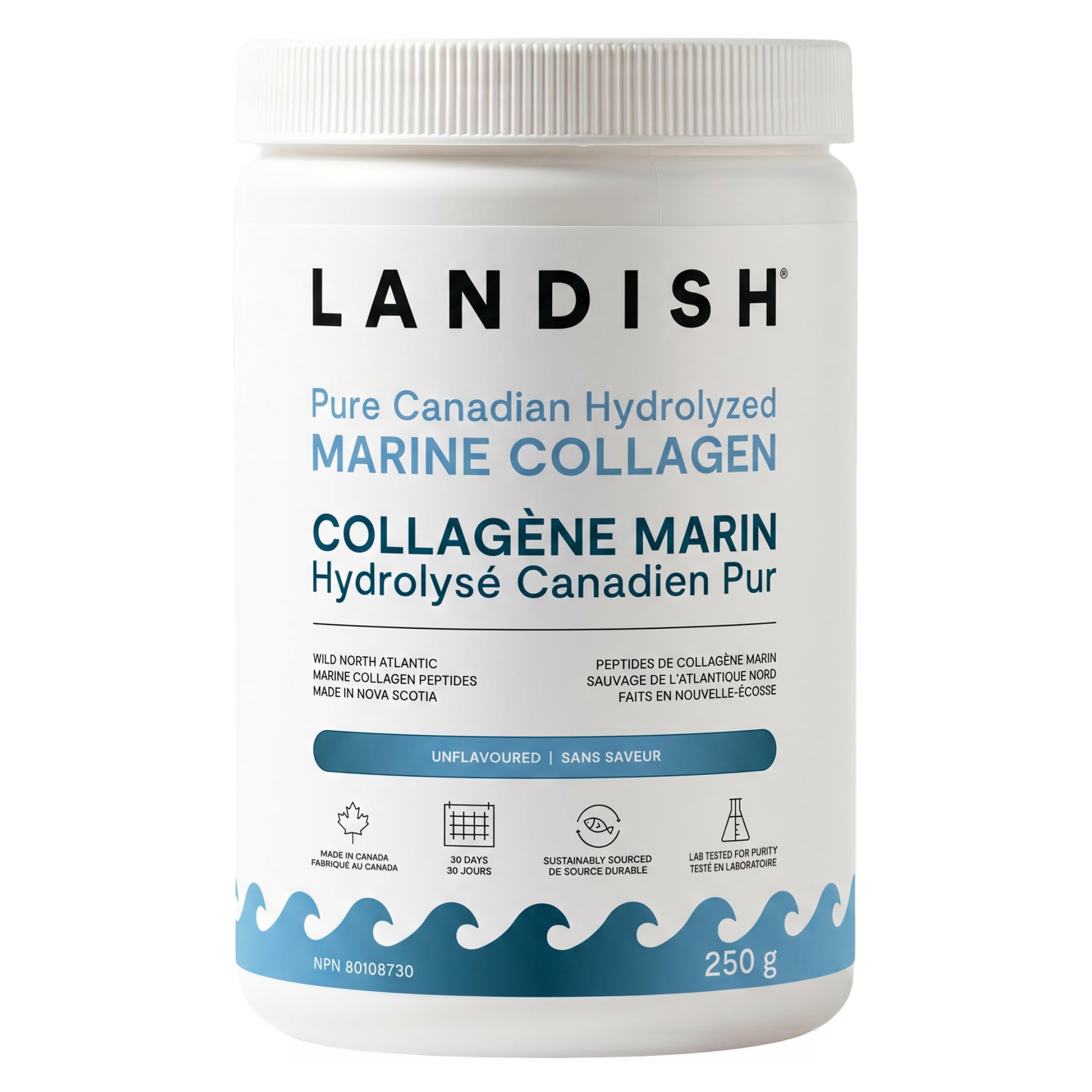 Landish Pure Canadian Marine Collagen Powder for Joint Support