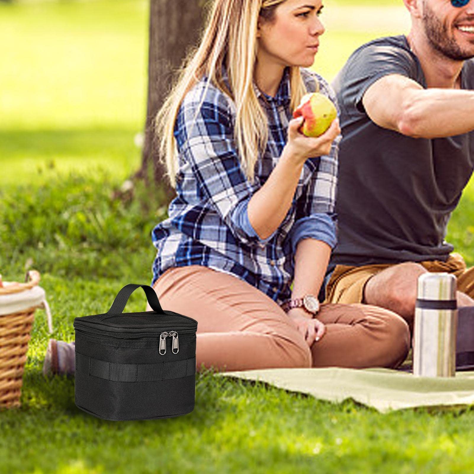 Set Viaggio Spezie 7 In 1 | Mini Barattoli Acciaio Con Macinino | Per Campeggio E Picnic - Foto 11