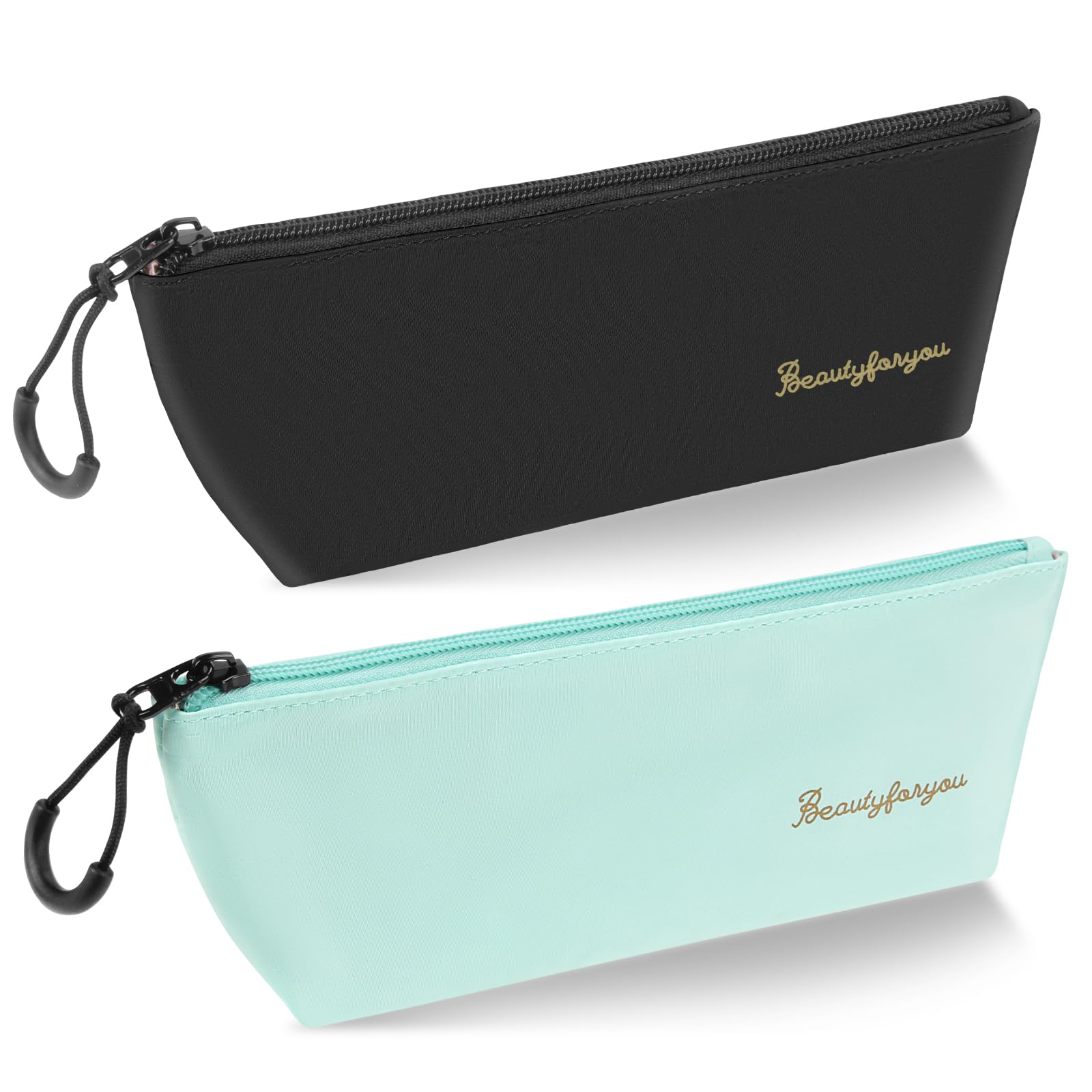 Desing Wish 2 Piezas Estuche Escolar Niña Estuches Pequeños Estuches Escolares Niña Niño Adolescentes Pencil Case 1 Compartimentos Cartucheras Escolares Material Escolar Oficina Papelería