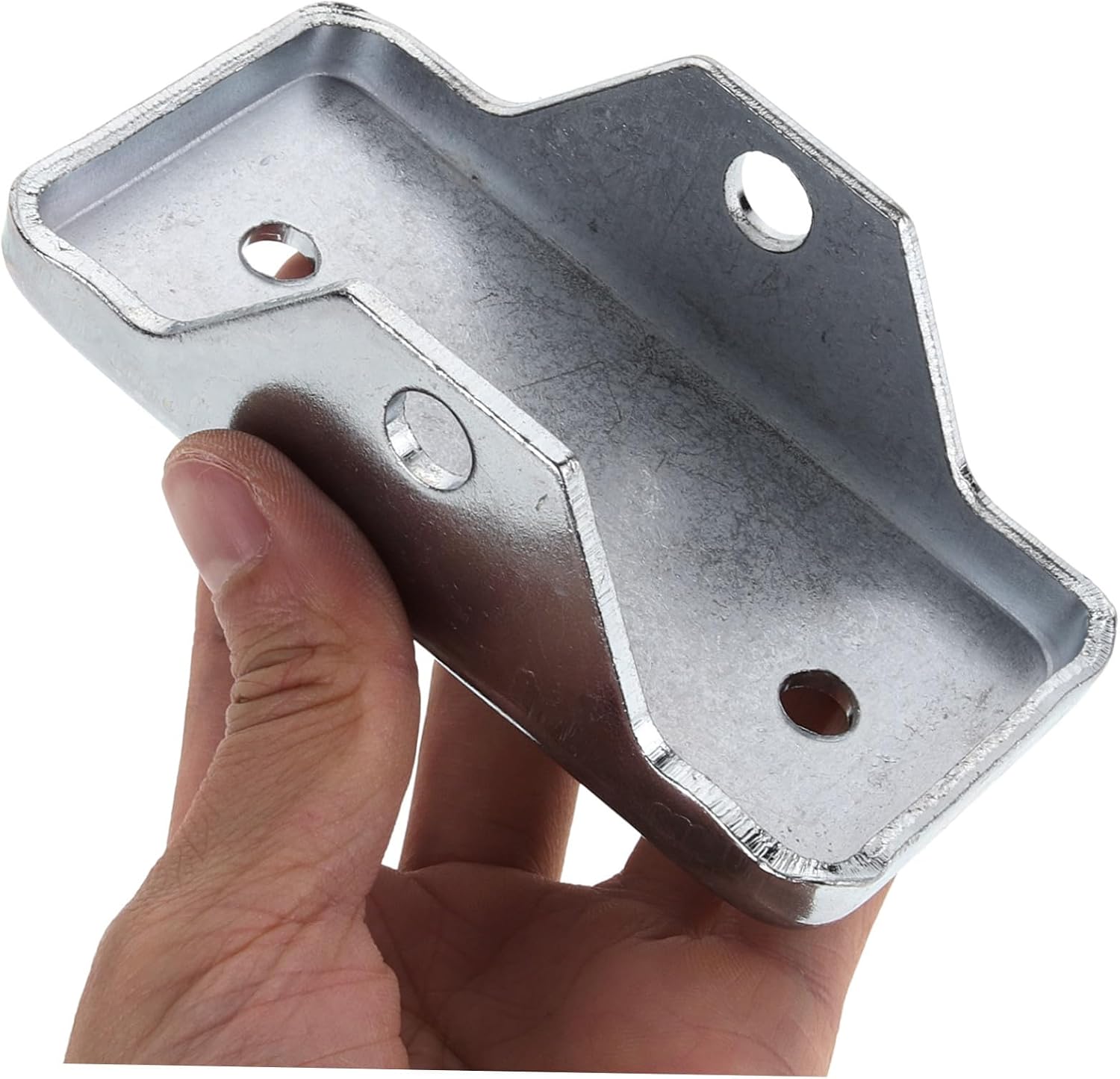 MAGICLULU Trailer Jack Foot Plate with Base Durable Stabilizer Bracket with Safety Pin Lightweight and Compact Design for Supports Up for Trailers and Rvs