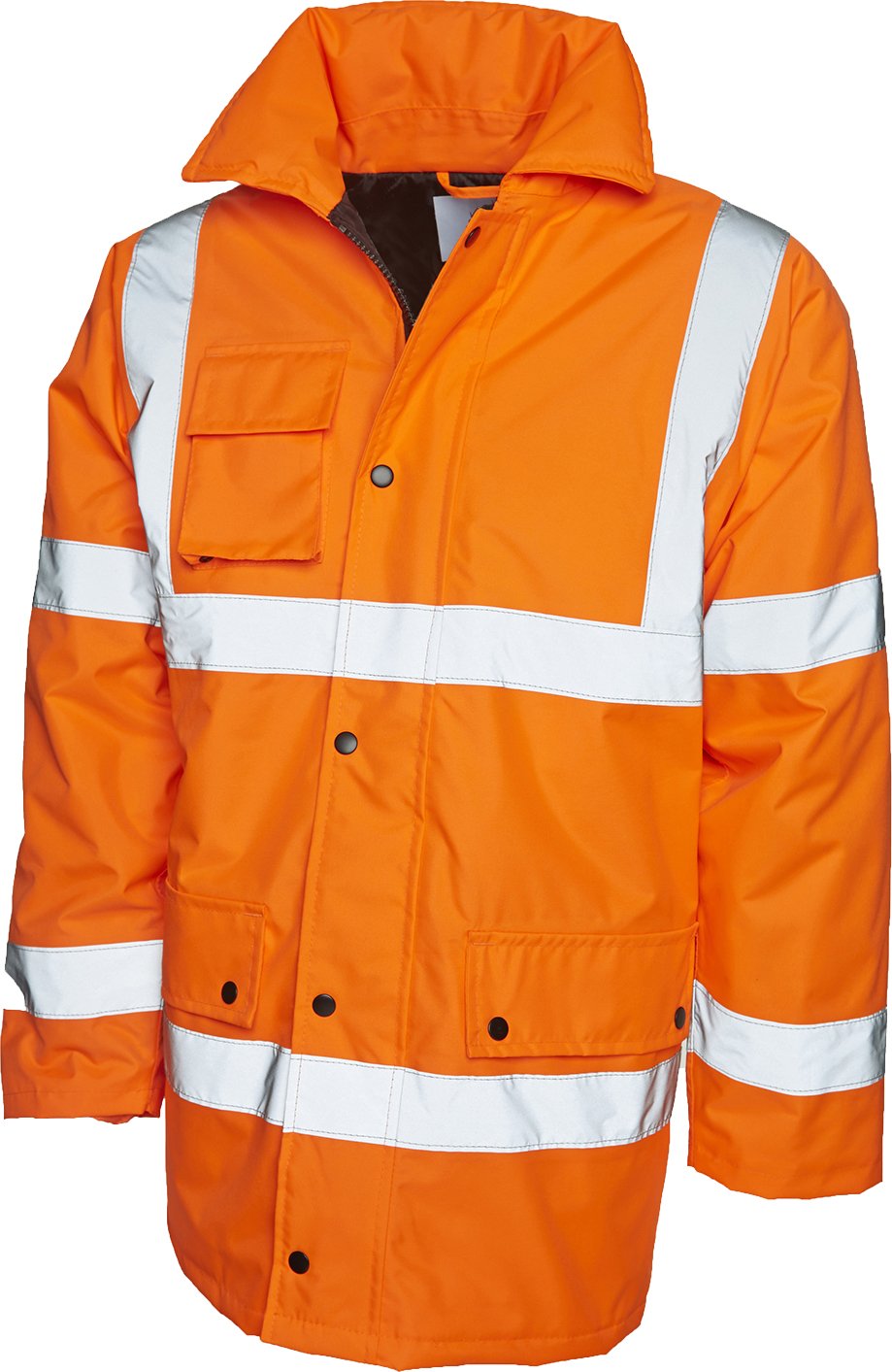 Shoppersbay Uneek Uc803 Road Safety Jacket Orange 4XL