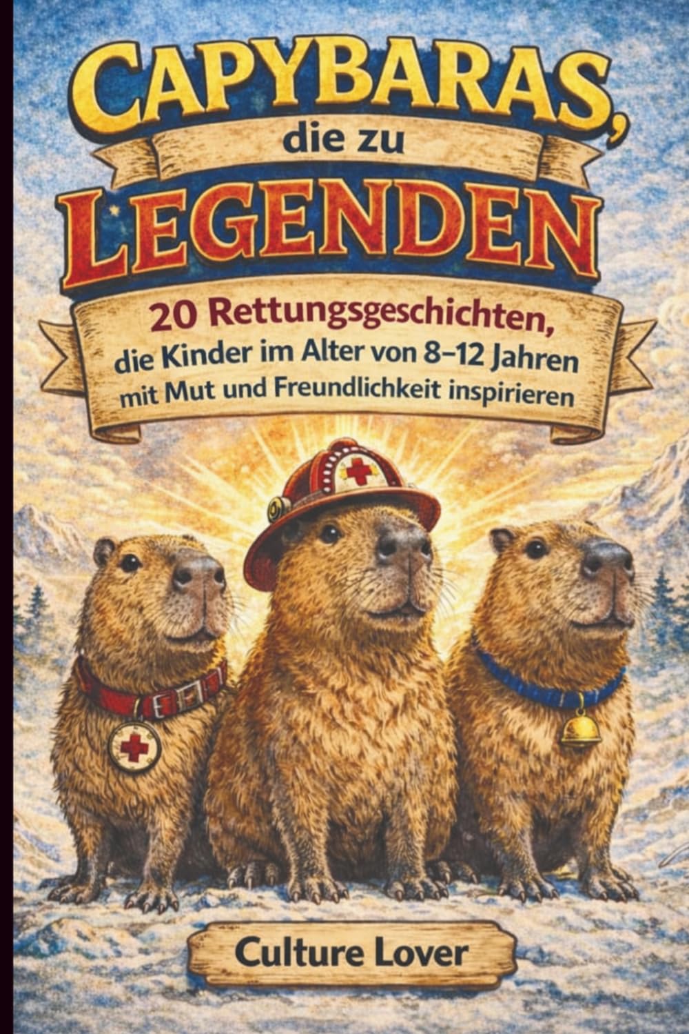 Capybaras, die zu Legenden wurden: 20 Rettungsgeschichten, die Kinder im Alter von 8–12 Jahren mit Mut und Freundlichkeit inspirieren