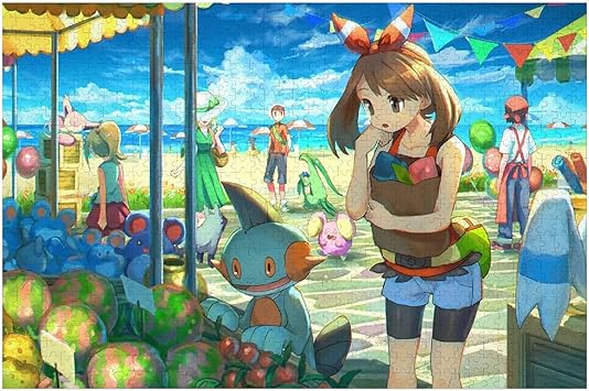 Amazon Co Jp ポケモン ジグソーパズル 1000 Pcs サトシ ピカチュウ カスミ デデンネ チラチーノ ヤミラミ ツタージャ 人気 アニメ 木製パズル ストレス解消ゲーム プレゼント おもちゃ