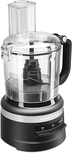 Vista 2 de KitchenAid KFP0718BM - Procesador de alimentos, 7 tazas, negro mate (renovado)
