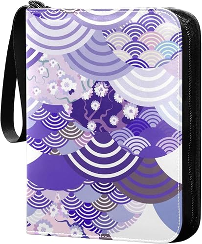 Mermaid Scales Trading Card Binders, Card Album Binder with 400 Slots, Ideal for Various Game Cards