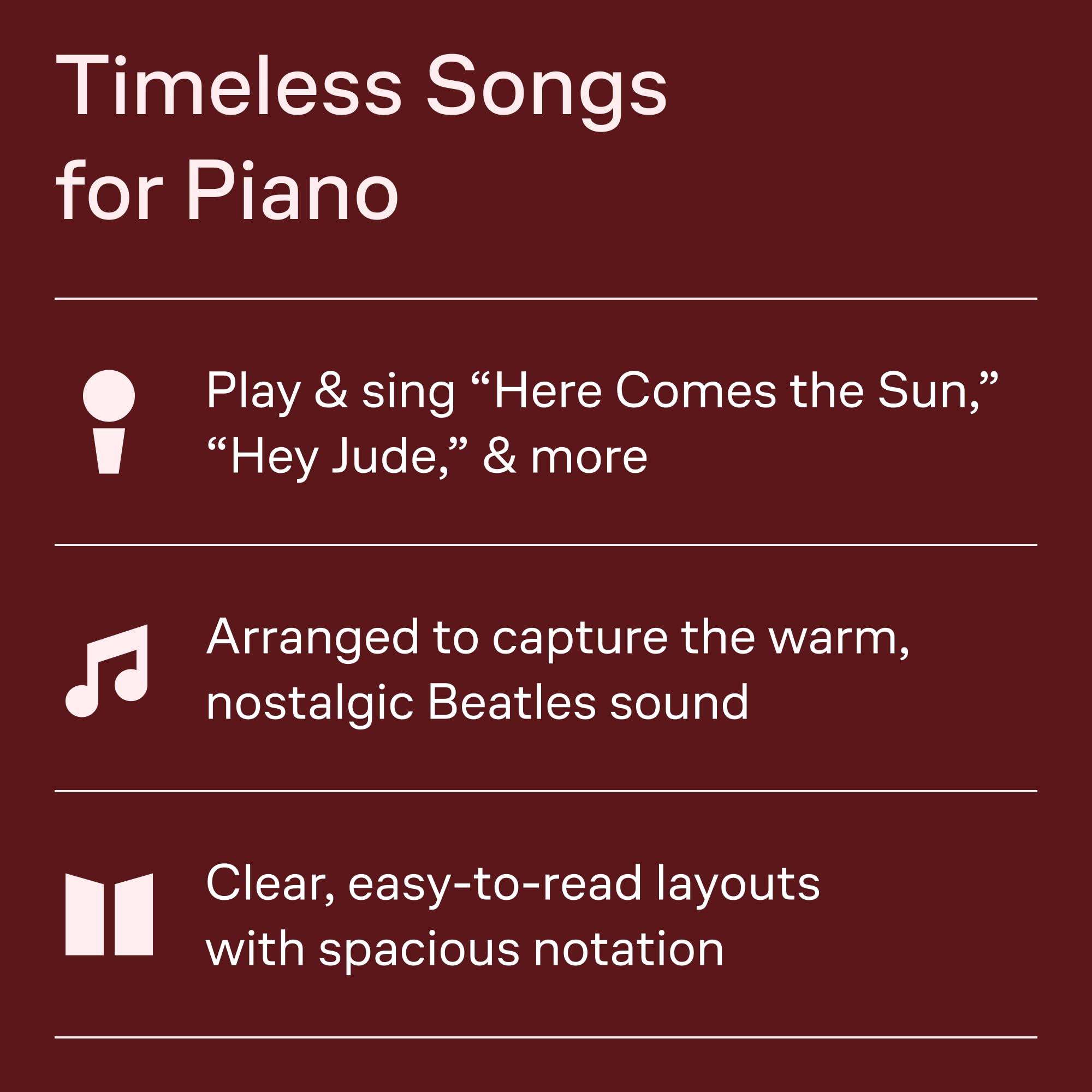 Beatles Forever 29 of the Fab Four's Greatest Piano