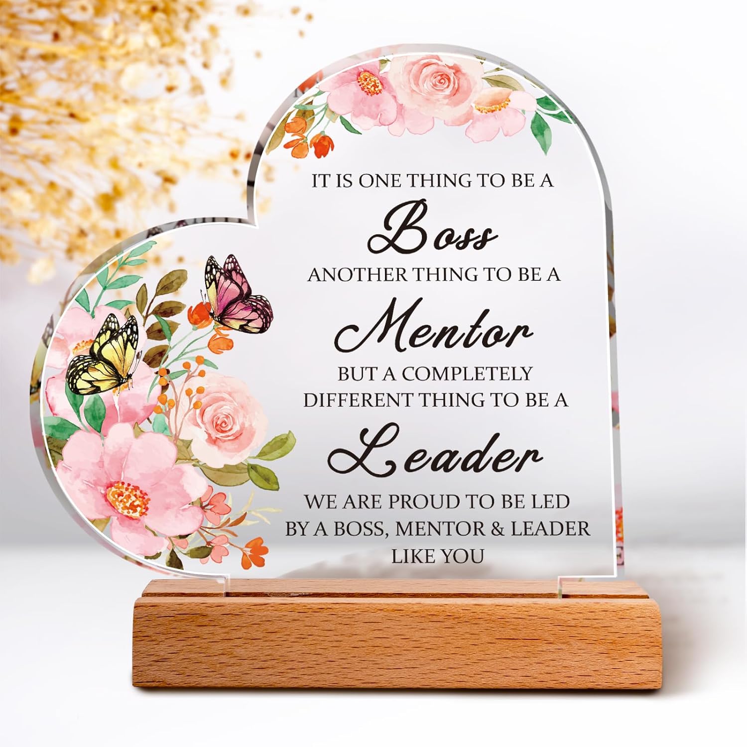 Boss Christmas Gift,Boss Gifts for WomenHeart Shaped