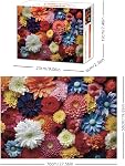 1000 Piece Jigsaw Puzzles, Casse Tête, Puzzle for Adults - Finished Size 27.5 x 19.7 inches - Colorful Blossoms