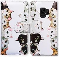 Vista 14 de Funda para Galaxy S9 Plus, funda de cuero con diseño de mandala de colores brillantes para Samsung Galaxy S9 Plus