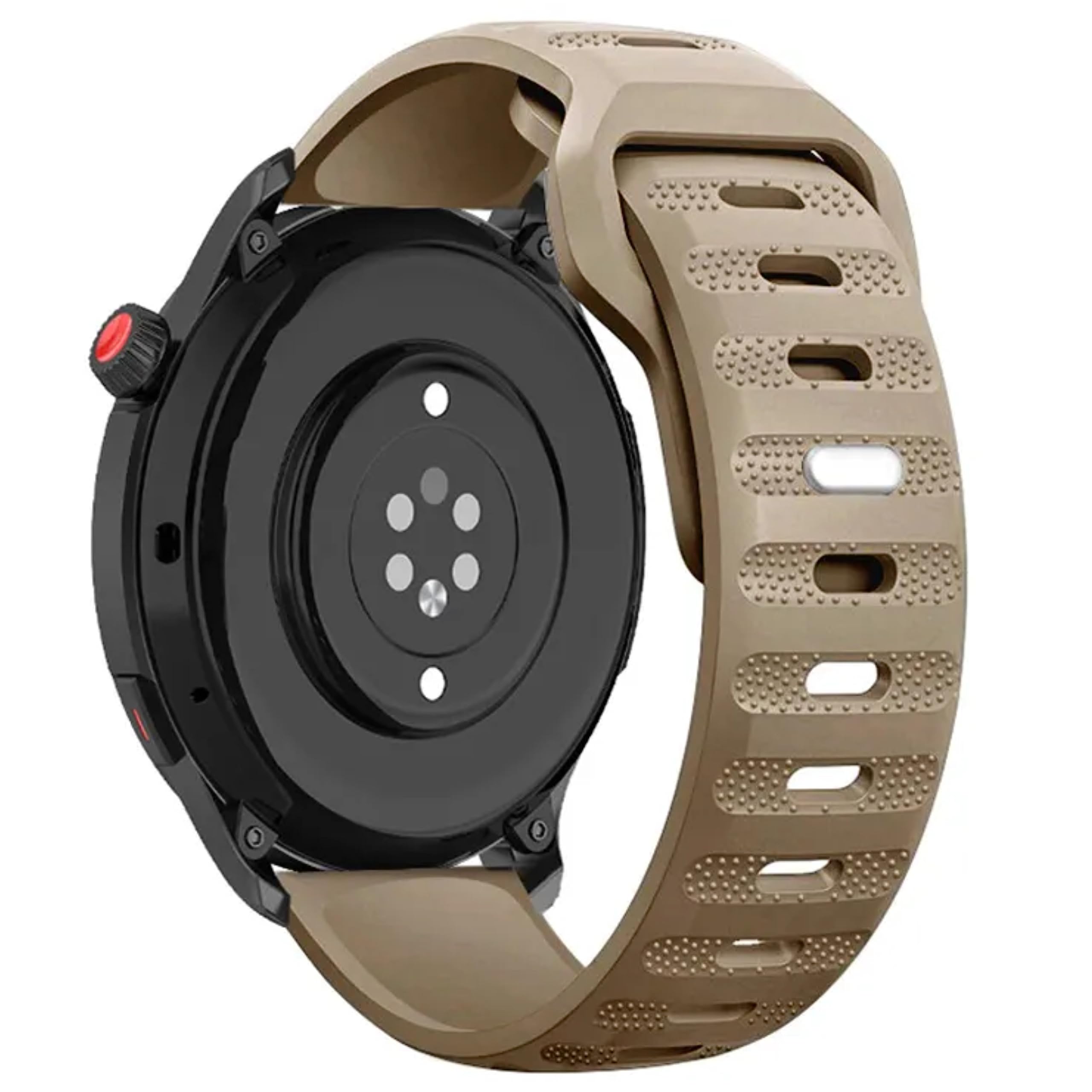 NESLIN 22mm Sports Strap Compatible with Huawei Watch GT5/GT5 Pro/G4 46mm/GT3/GT 2/GT2 Pro/GT2e/GT Runner/Huawei Watch 4/4 Pro, Soft Silicone Replacement Strap Watch Strap Men Women