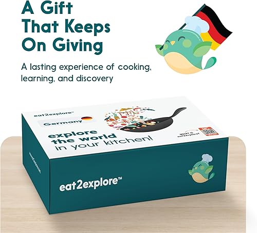 Miniatura 6 de Kit de horneado de postres reales para familias - Kit interactivo y educativo incluye 3 tarjetas de recetas con ingredientes clave, herramientas