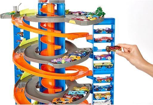Hot Wheels City Zestaw ZakrĂcony MegagaraÄšz