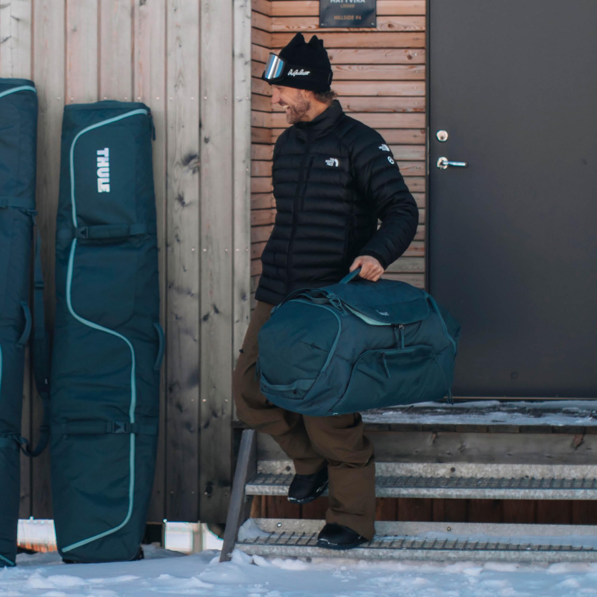 Thule Roundtrip Ski- Und Snowboard-duffel 80 l Dark Slate 80