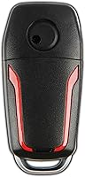 Vista 2 de KeylessOption Llavero de repuesto para 2000 2001 2002 2003 2004 2005 2006 2007 2008 2009 2010 2011 2012 2013 2014 2015 2016 2017 2018 2019 Ford