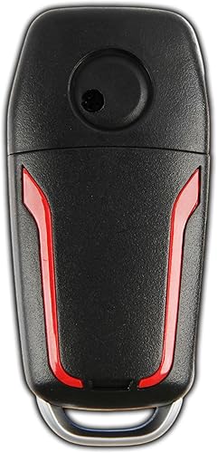 Miniatura 2 de KeylessOption Llavero de repuesto para 2000 2001 2002 2003 2004 2005 2006 2007 2008 2009 2010 2011 2012 2013 2014 2015 2016 2017 2018 2019 Ford
