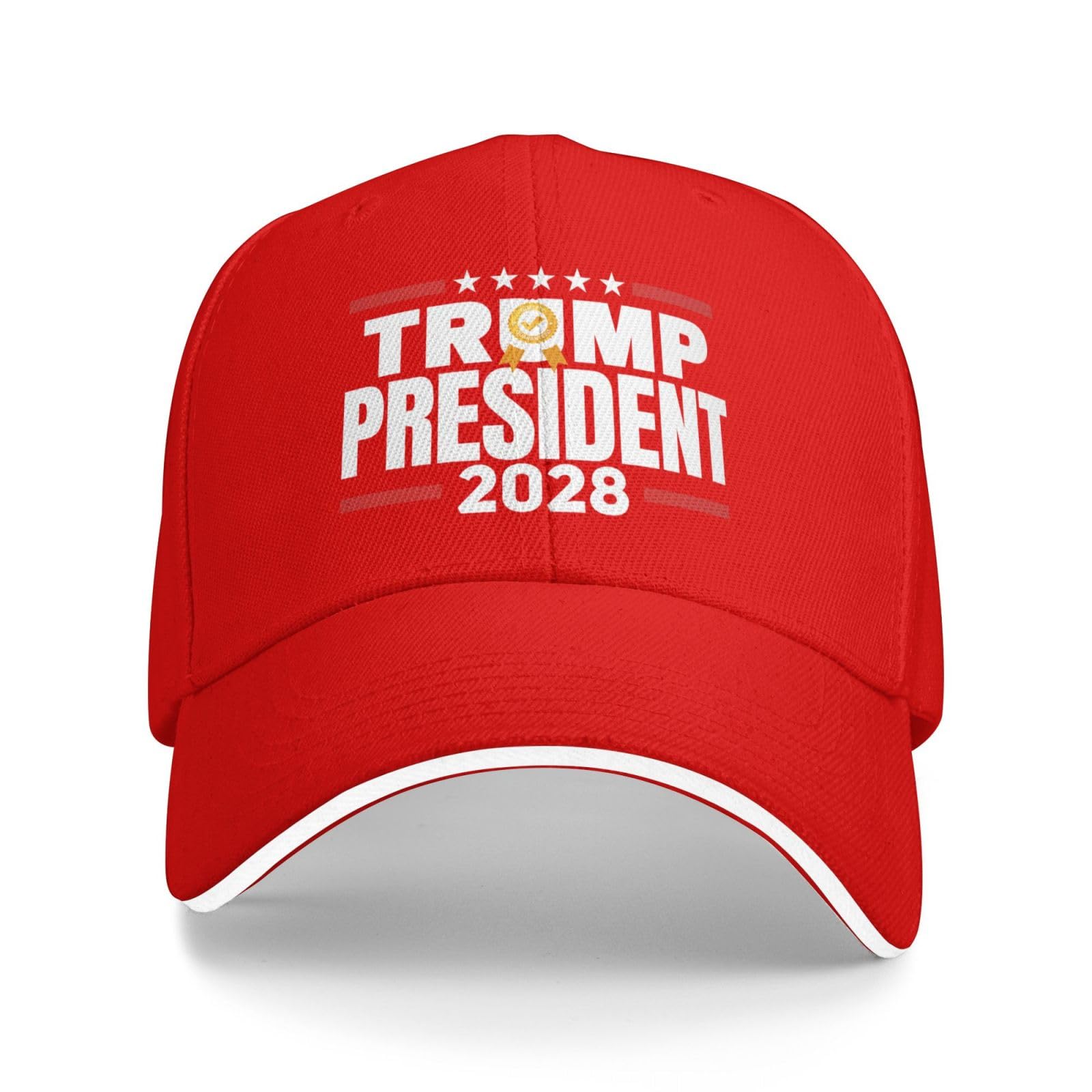 Peiyeety Unisex Red Trump 2028 Hat 47 48 President Hat Cap For Men Women
